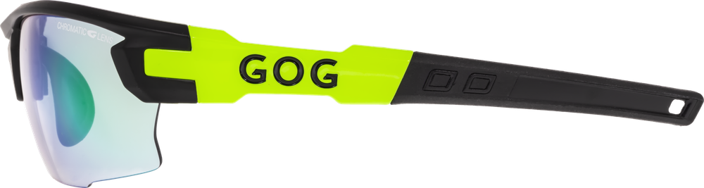 Спортивные очки GOG Steno C / Matt Black-Green / Photochromic Green Lens