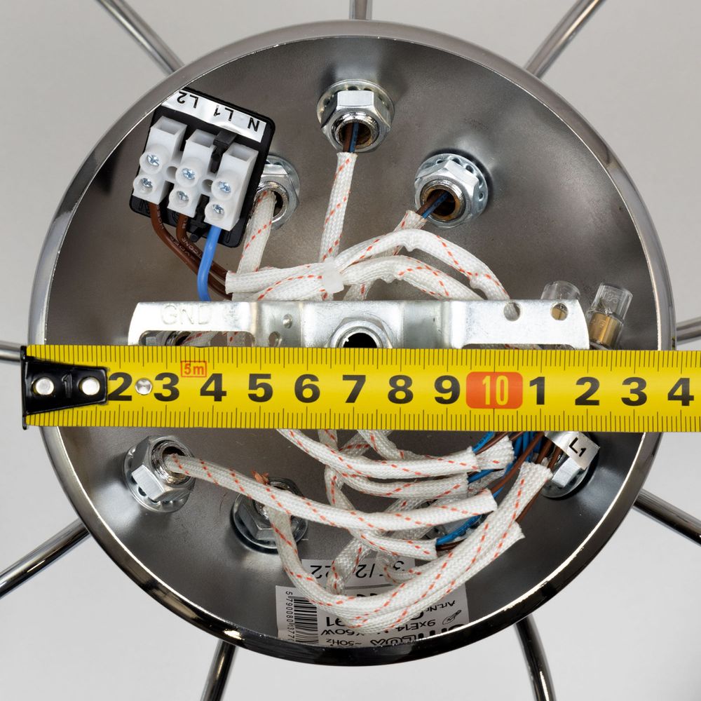 Citilux Лучиана CL147191 Люстра потолочная Хром