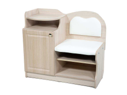 Банкетка под телефон 1 ясень светлый-милк