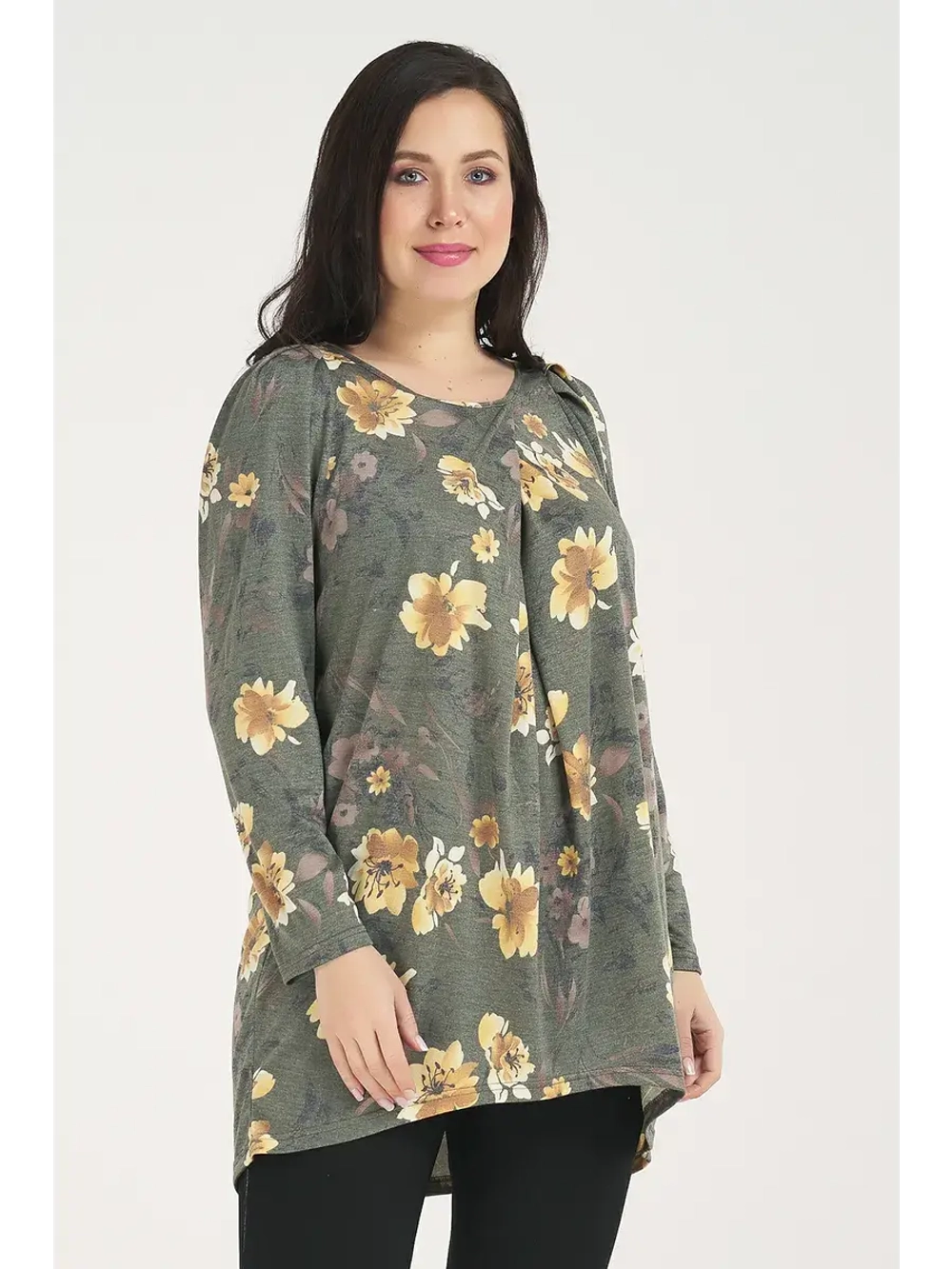 Туника лонгслив тонкий