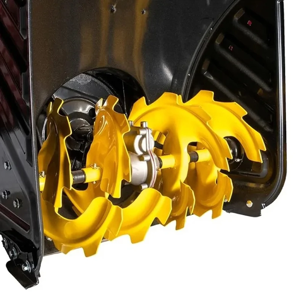 HUTER SGC 4100L снегоуборщик бензиновый 6.5 л.с, ковш 56 см, выброс 15 м, 5 вперед/2 назад 70/7/15