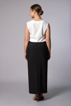 Юбка женская 4265АП, черный #70Ч014265АП