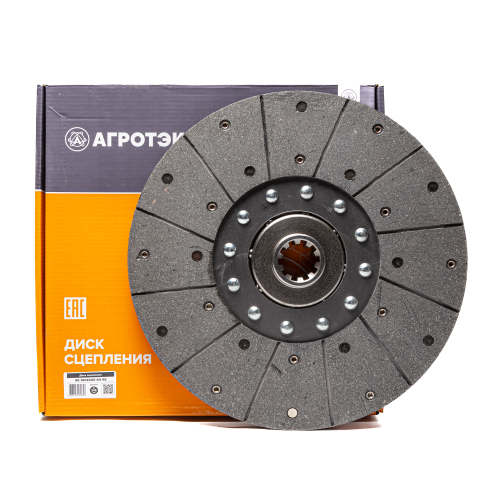 Диск сцепления главной муфты, ведомый, ЮМЗ, на шариках, d=316мм (ан. 45-1604040)