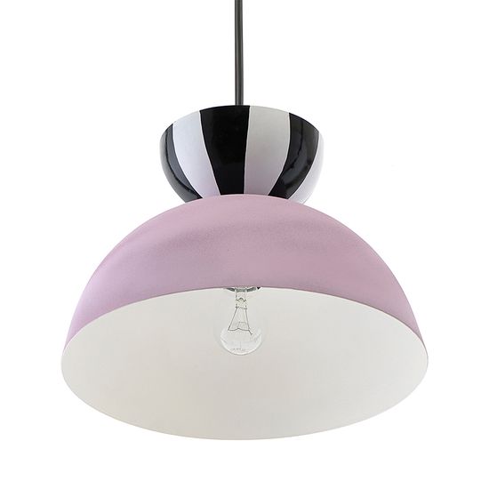 Светильник подвесной anniken, D31х24 см, лиловый