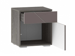 НМ 013.61 Тумба прикроватная Summit / ясень анкор тёмный / графит софт