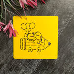 Карандаш-машина с детьми