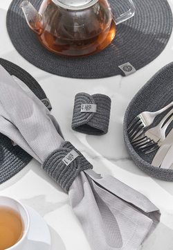 Сервировочное кольцо Luxberry Table Line графитовое