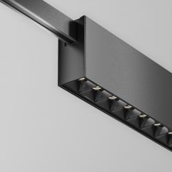 Трековый однофазный светодиодный светильник Maytoni Flarity Points TR150-1-12W4K-M-B