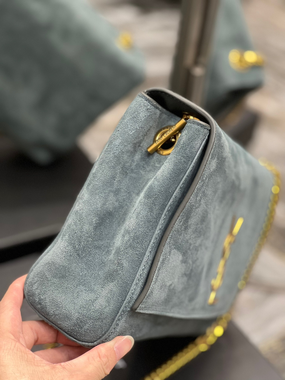 Saint Laurent Kate Medium Reversible Chain Bag 28 cm