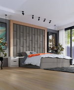 Мягкие панели; Стеновая панель; Изголовье для кровати 20х40см, 2 шт в комплекте