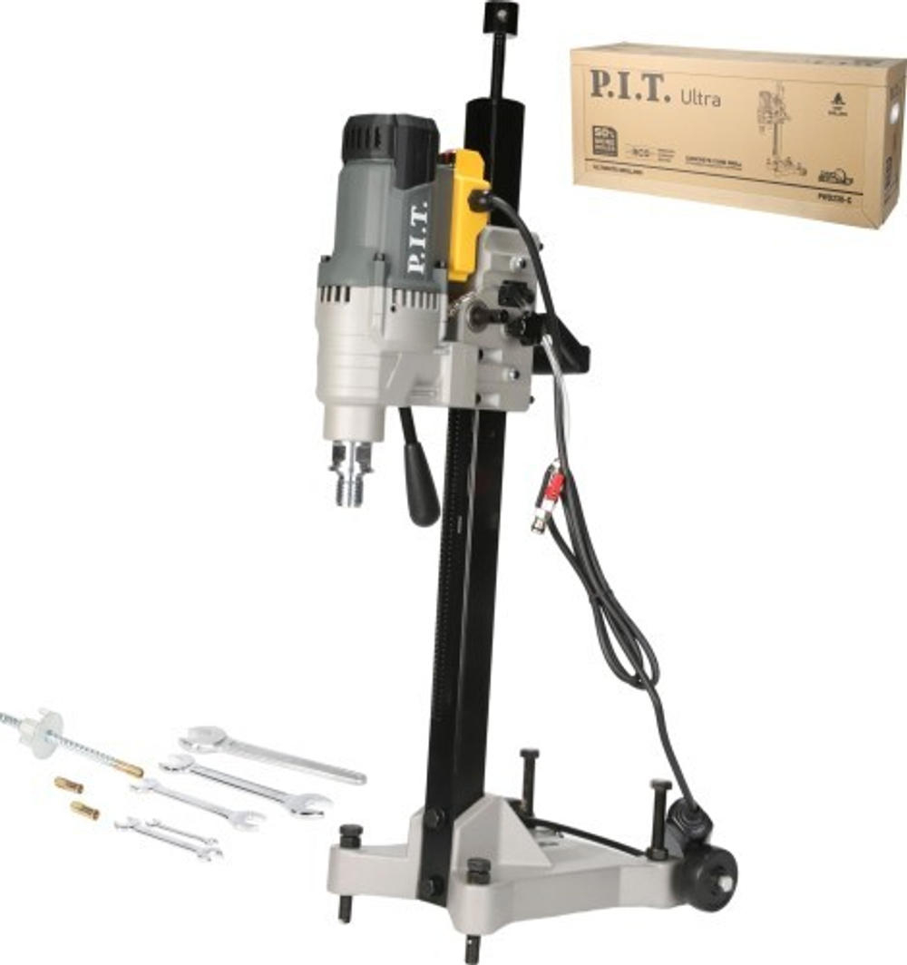 Машина алмазного бурения P.I.T. PWD 230-C ULTRA со стойкой PWD230-C