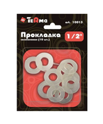 Прокладка Terma 1/2", силиконовая, 10 шт, в блистере 10013 28049