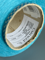 Пряжа CARIAGGI JAIPUR 2/56 (70% кашемир, 30% шелк, 2800 м/100 гр, ярко-голубой