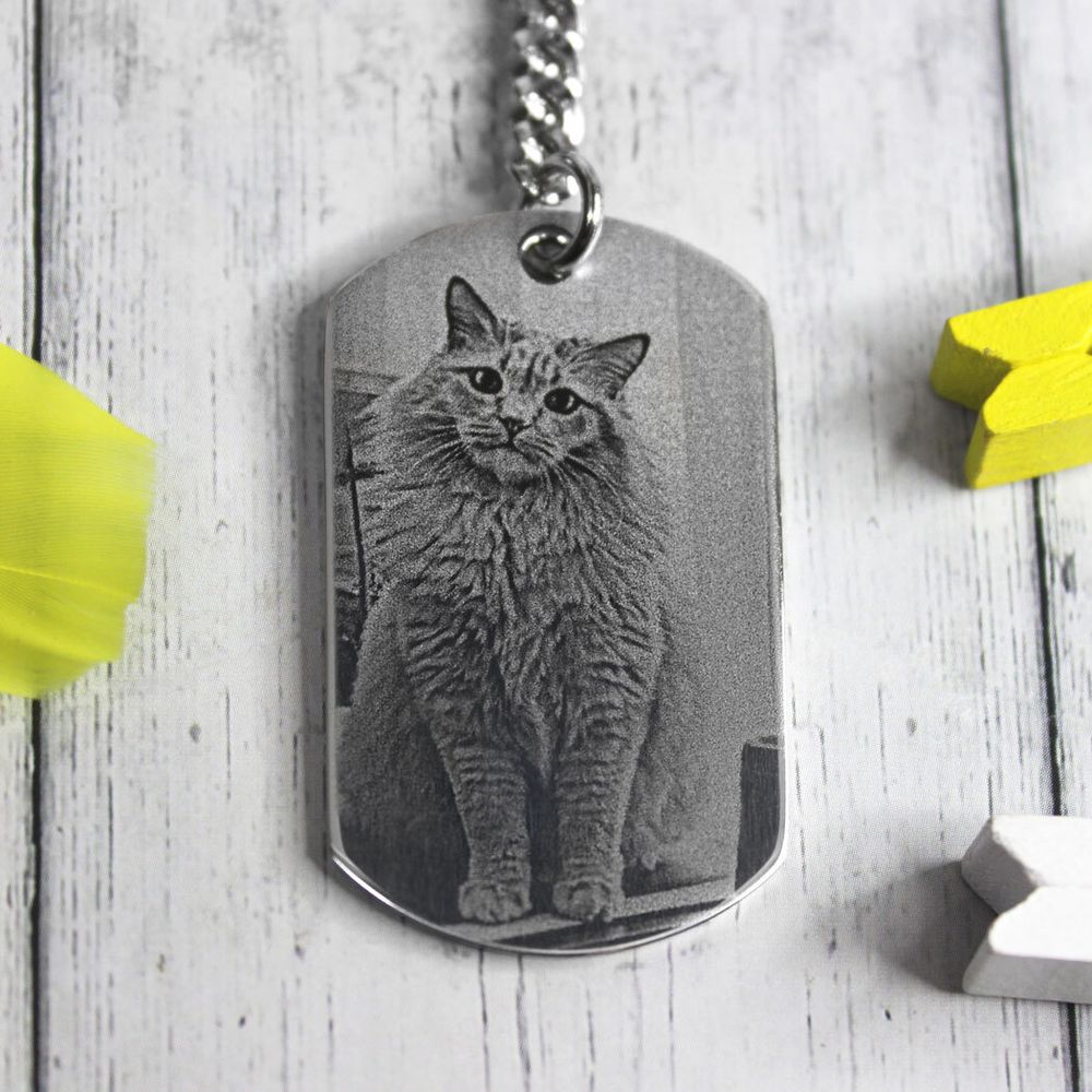 Брелок с фото на заказ