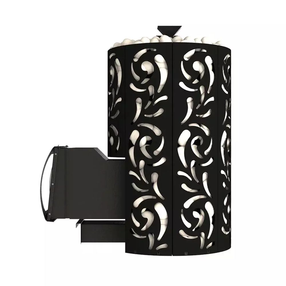 Дровяная банная печь Grill'D Violet World Long Window Max