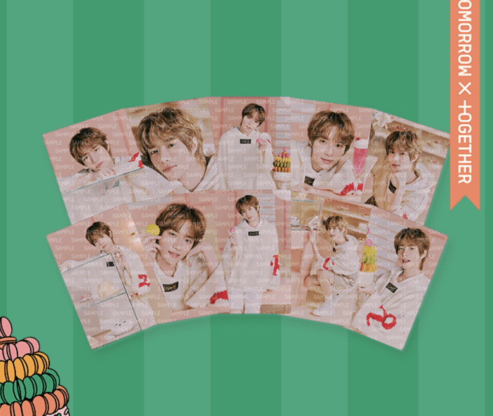 Набор холдер + фотокарты [BEOMGYU] PHOTO CARD HOLDER