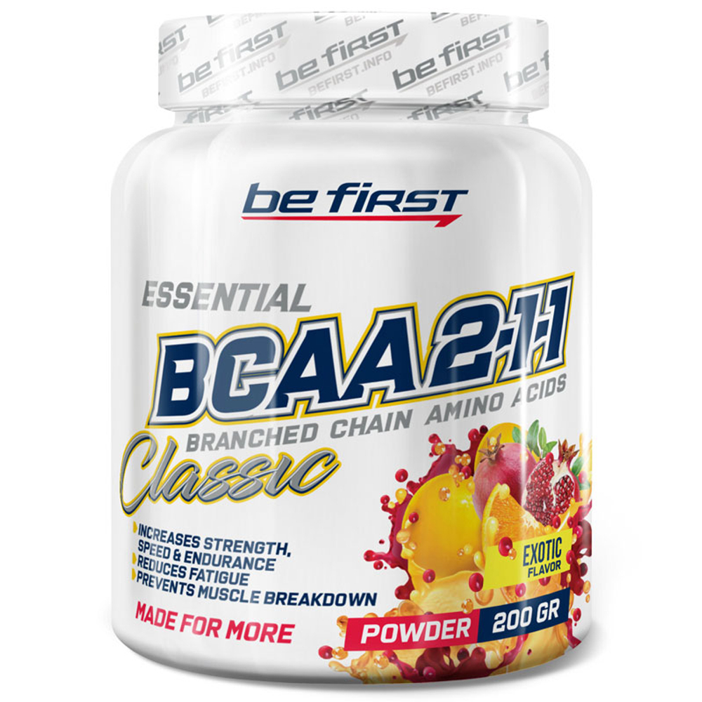 Be First BCAA 2:1:1 Classic Powder (200 гр.)