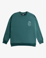 Толстовка Hardlunch Milk темно-зеленая