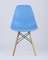 Стул Eames Style DSW голубой (разборный каркас)