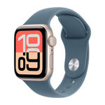 Умные часы Apple Watch SE 3 (2025) GPS, 40mm, Starlight Aluminium Case with Anchor Blue Sport Band, S/M