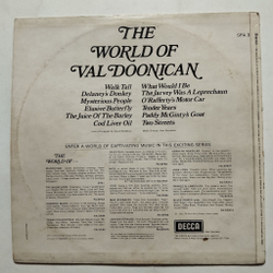 Винтажная виниловая пластинка LP The World Of Val Doonican (UK 1969)