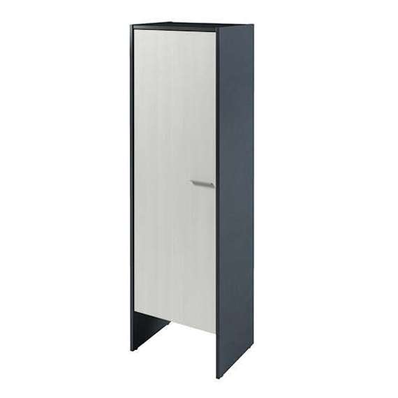 Шкаф для одежды 600х440х1940 I-721 Акация Морава/Антрацит