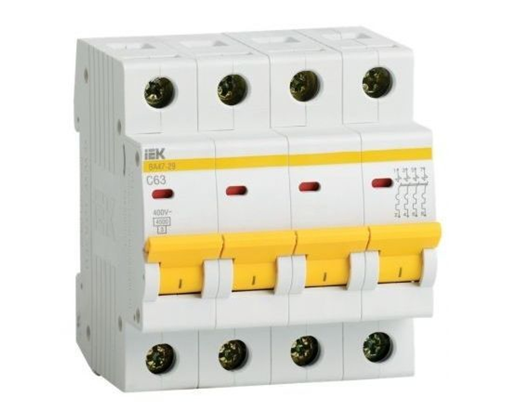 3шт. IEK KARAT Автоматический выключатель ВА47-29 1Р 32А 4.5кА х-ка D, MVA20-1-032-D
