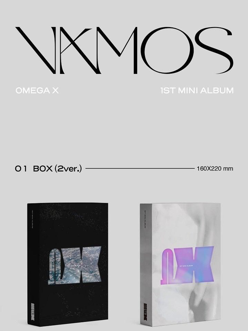 Альбом OMEGA X - VAMOS 1st Mini Album O Version