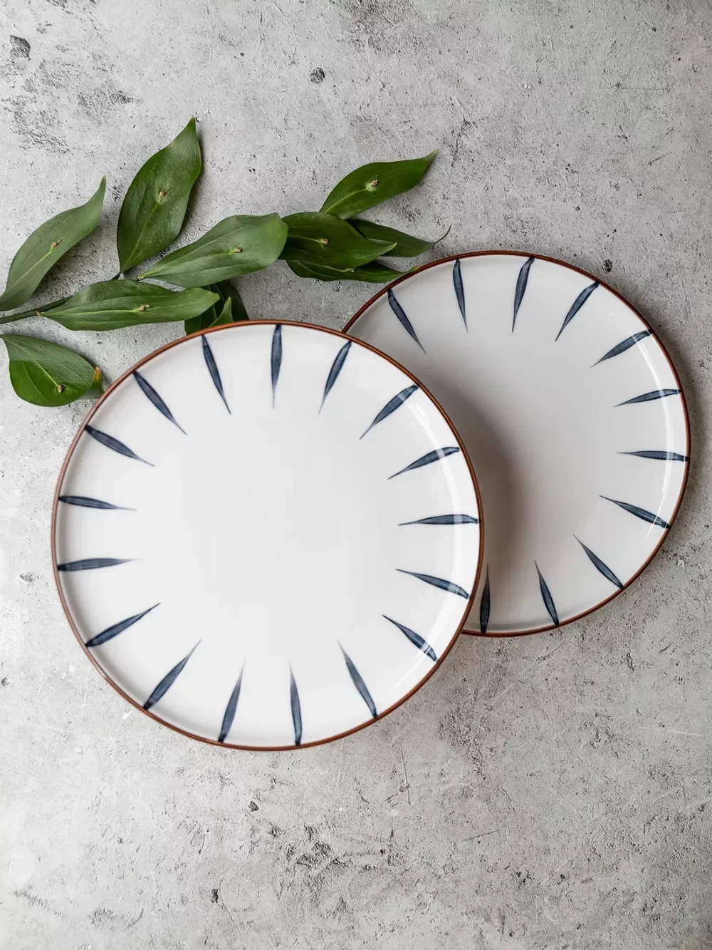 Тарелка с бортами, 25,5 см Лепесток