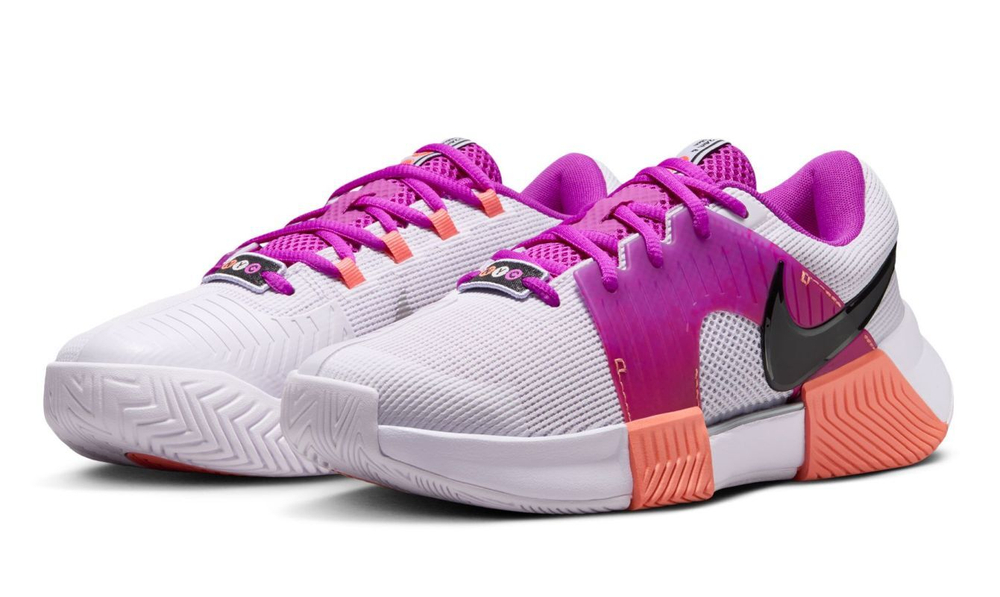 Женские Кроссовки теннисные Nike Zoom GP Challenge 1 Premium - разноцветный