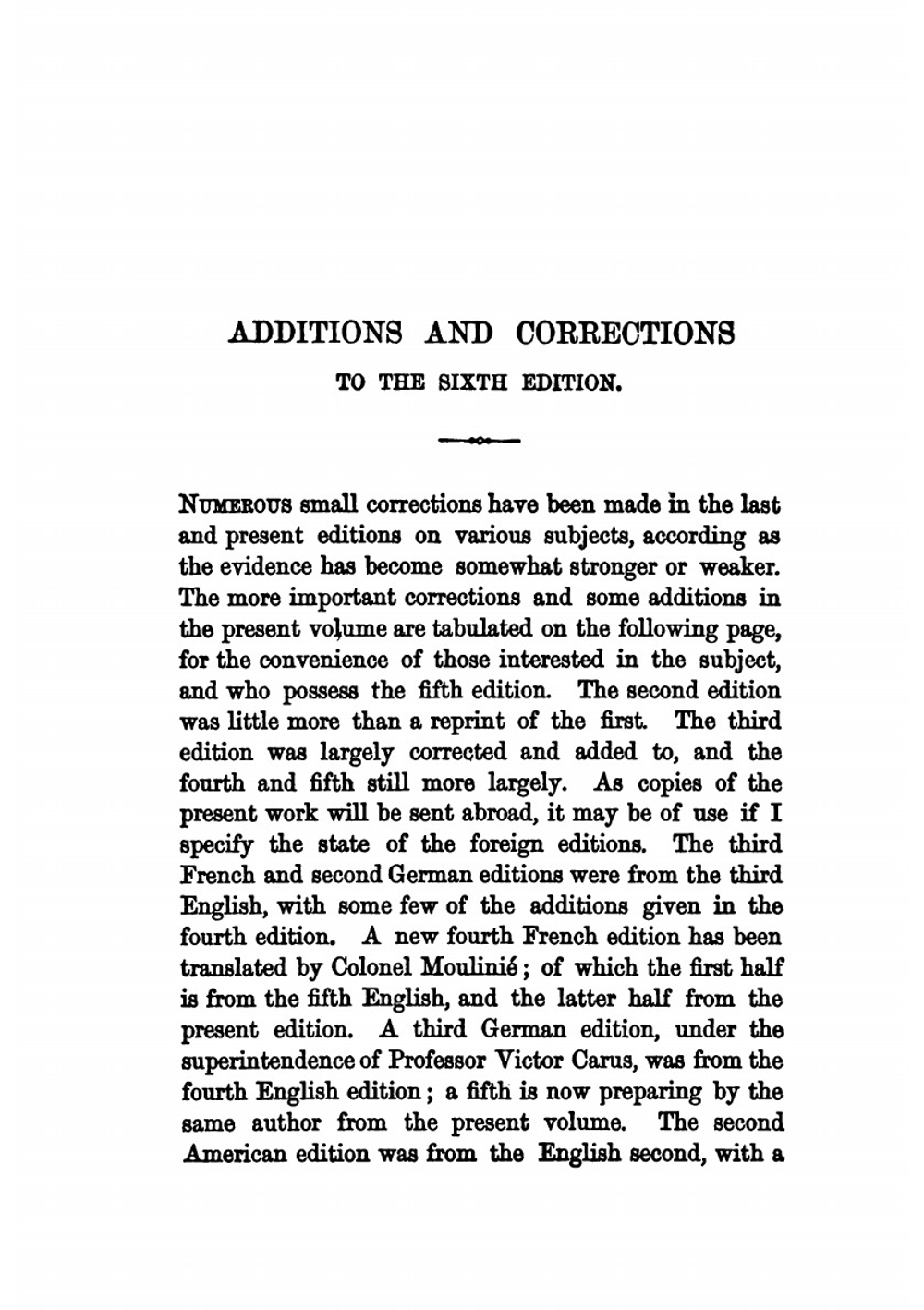 The origin of species. by means of natural selection or the preservation of favored races in the struggle for life. Volume I | Charles Darwin