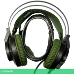 Наушники A4Tech Bloody J450 черный/зеленый