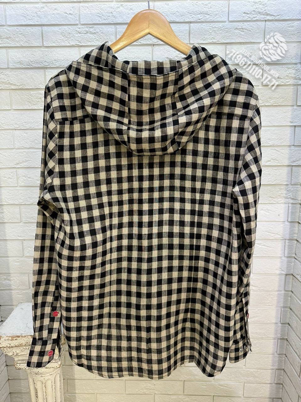 Рубашка с капюшоном Kiton