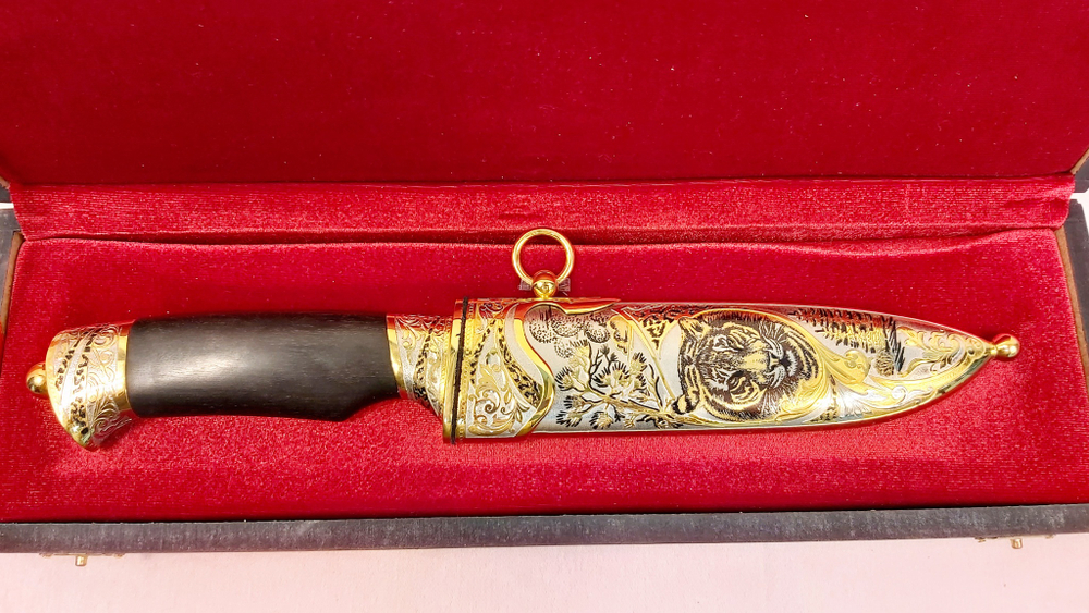 Нож "Тигр" №4 (Златоуст)