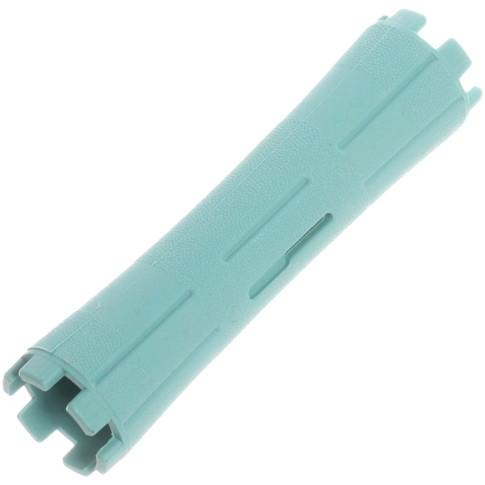 Бигуди пластмассовые-коклюшки 9шт «Styling», микс 6 цветов, d=2,2см (прозрачный пакет с подвесом), без резинки