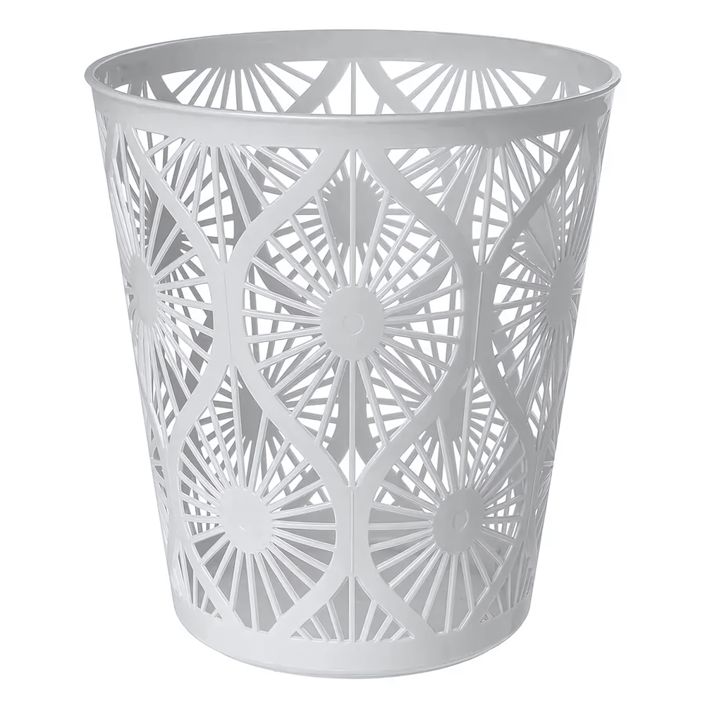 КОРЗИНА ДЛЯ МУСОРА, 10Л, ДИАМЕТР 256 ММ, ВЫСОТА 280 ММ (СВЕТЛО-СЕРЫЙ)