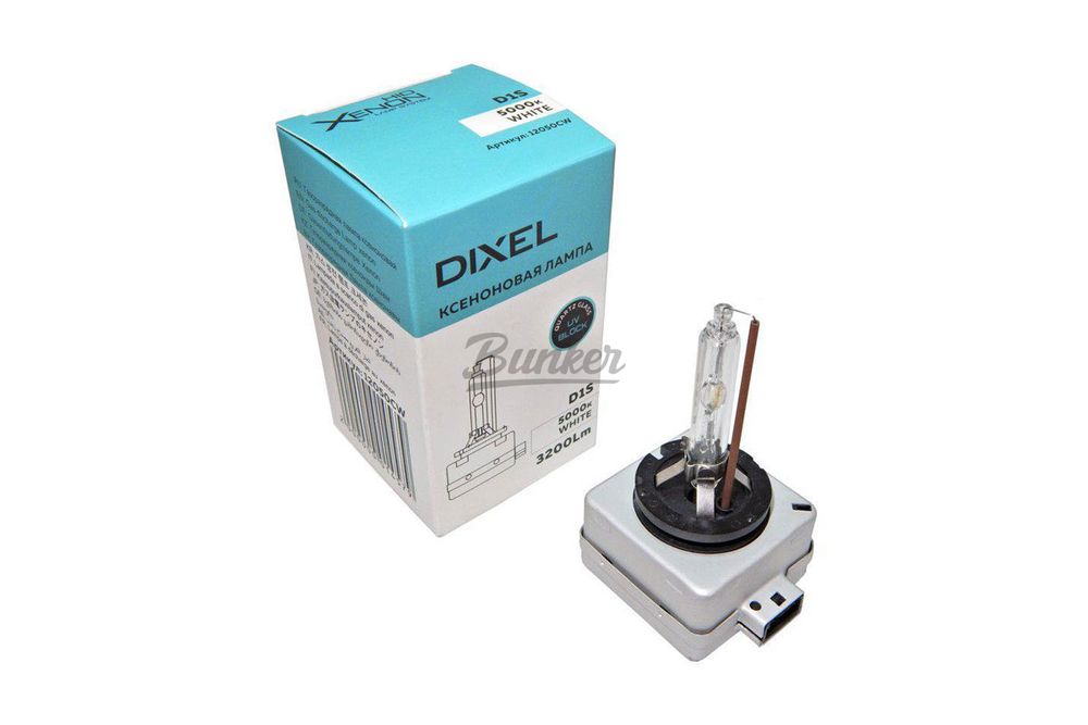 Лампа ксенон DIXEL D1S 5000K CW