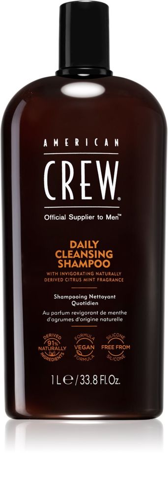 American Crew очищающий шампунь для мужчин Daily Cleansing Shampoo