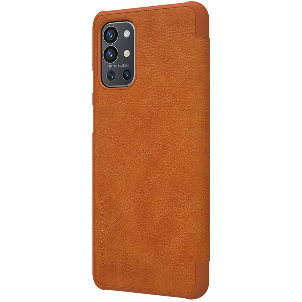 Кожаный чехол-книжка Nillkin Leather Qin для OnePlus 9R