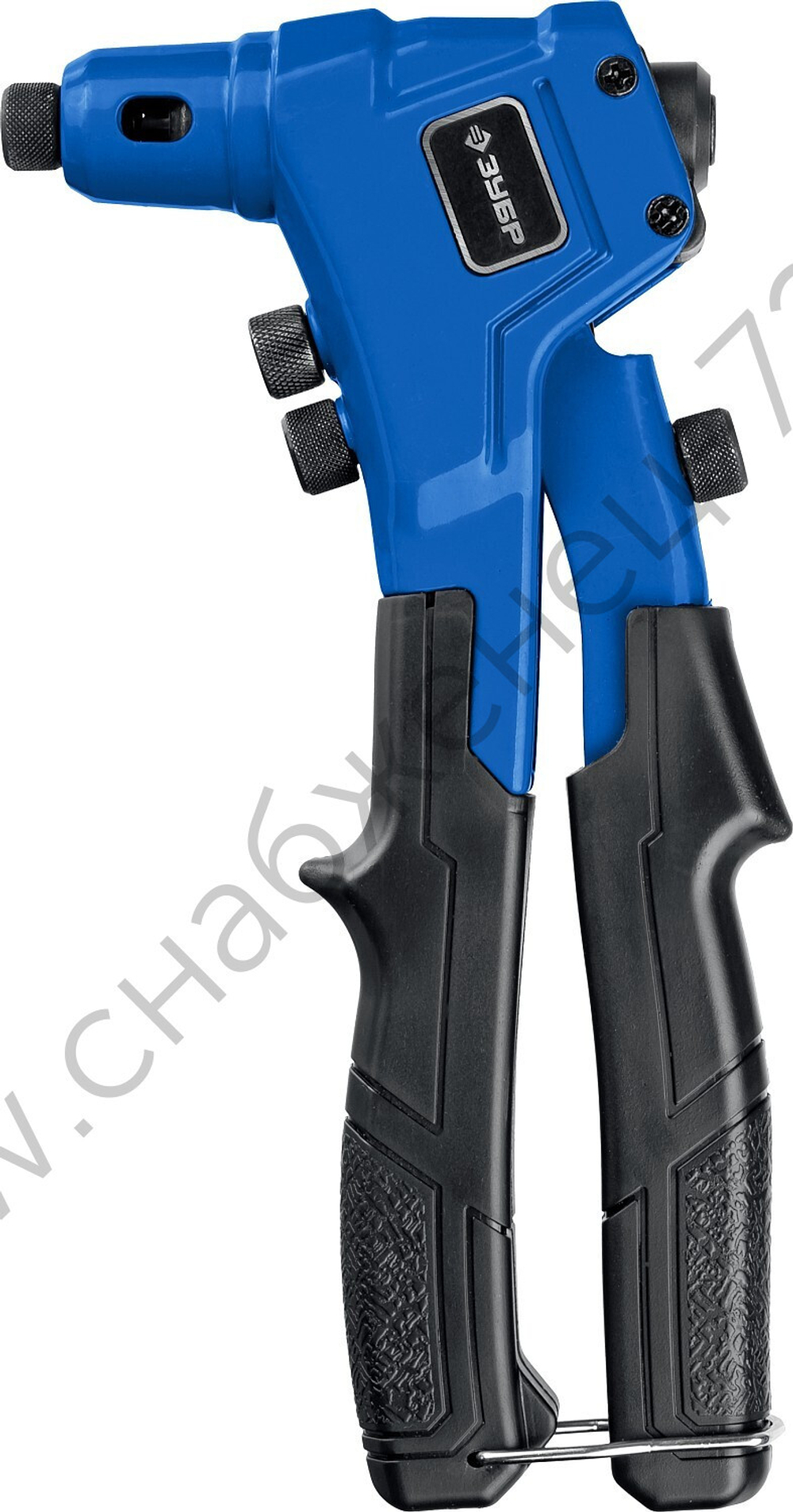 ЗУБР П-300 2.4-4.8 мм, 195 мм, компактный литой заклепочник, Профессионал (311933)