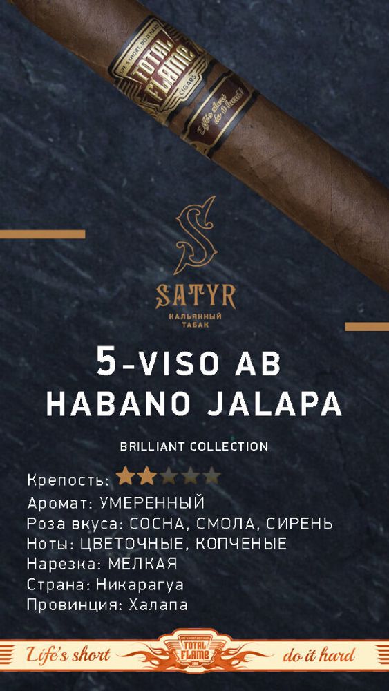 Satyr Brilliant - Viso AB Habano Jalapa (25g)