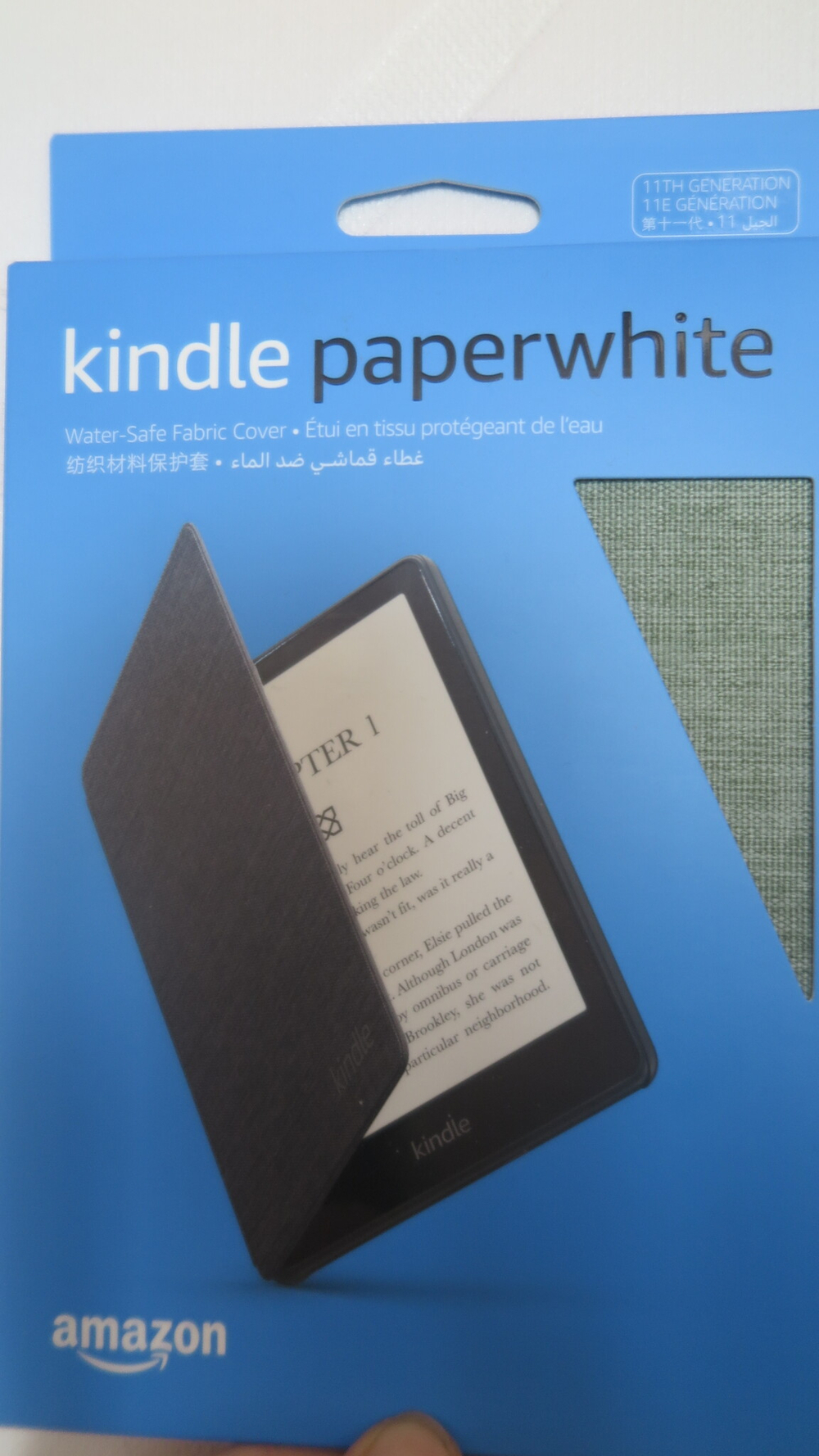 Оригинальная Обложка Kindle Paperwhite 2021 Fabric Agave Green