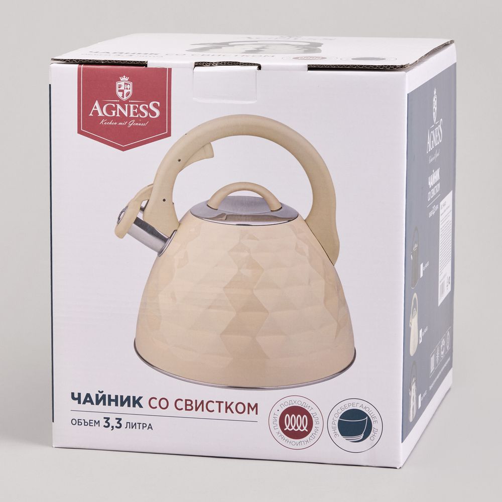 ЧАЙНИК СО СВИСТКОМ, 3,3Л