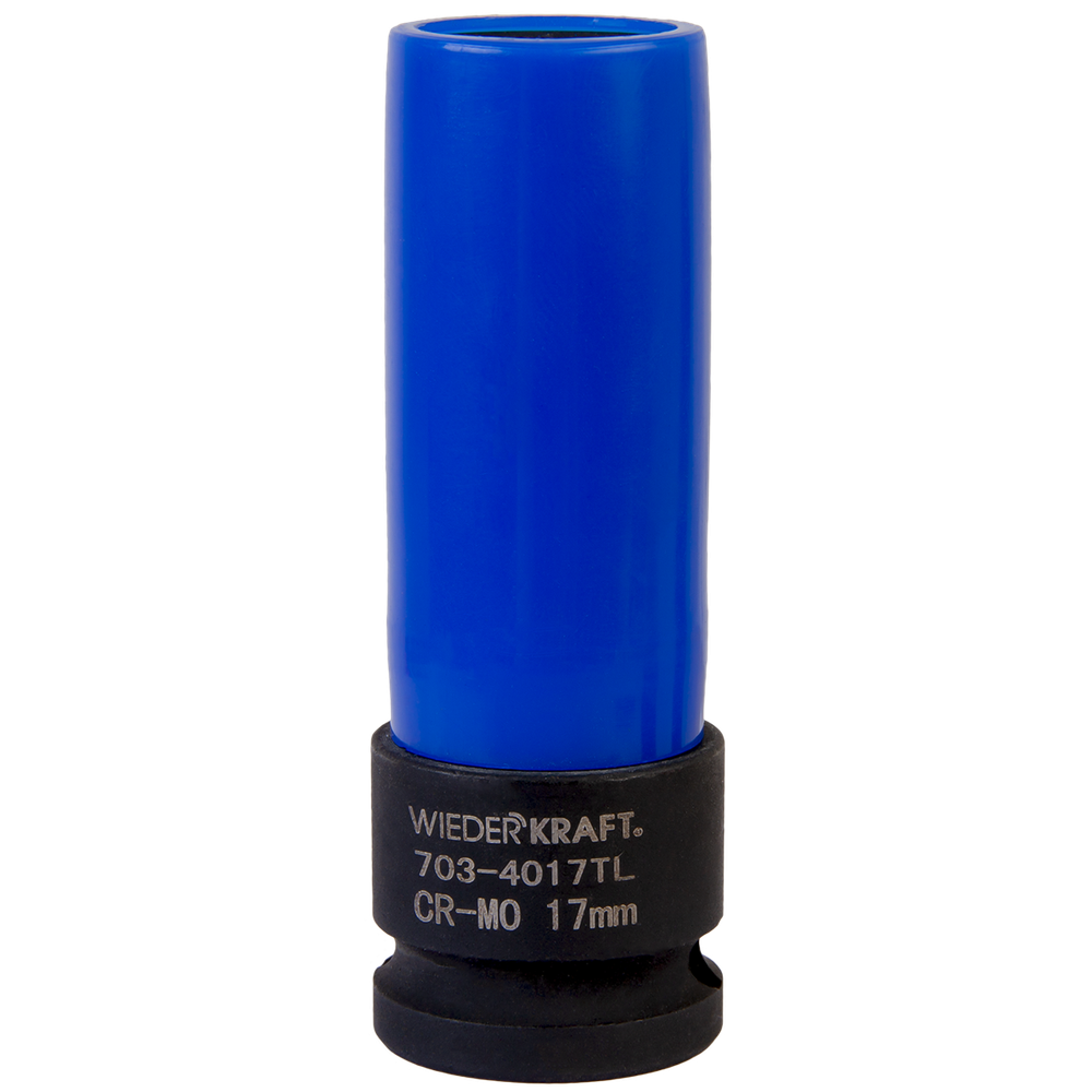 WDK-703-4017L Головка торцевая ударная тонкостенная 1/2", 6 граней, 17 мм