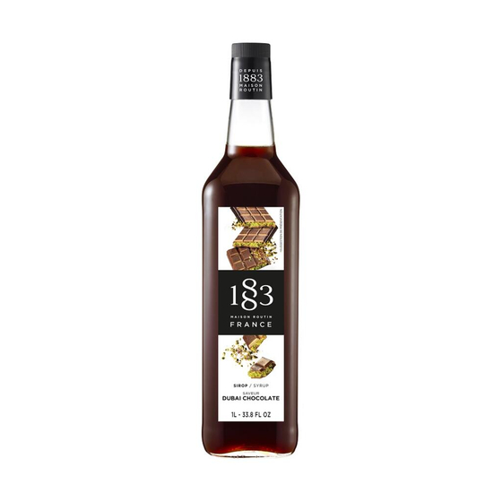 Сироп Шоколадно-фисташковый (Дубайский шоколад) 1л 1883 Maison Routin NEW