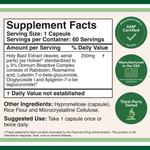 Double Wood Supplements - Holixer Holy Basil Extract - 60 x 250 mg capsules