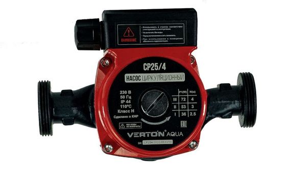 Насос циркуляционный Verton AQUA CP 25/4-180 Q2,4 36685