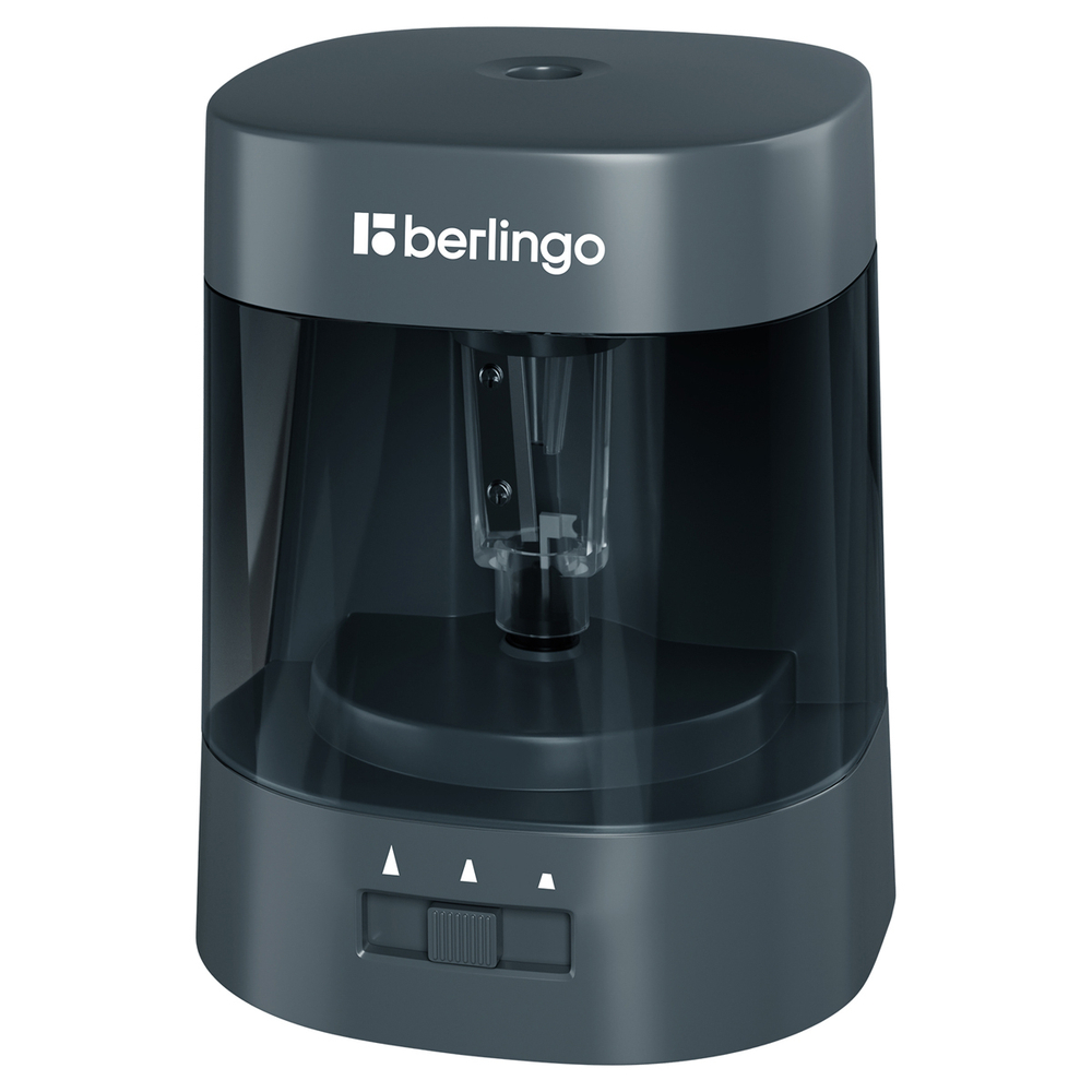 Точилка электрическая Berlingo "xBlade 300" 1 отверстие, с регулятором заточки, с контейнером, картон. упаковка BEs_37007