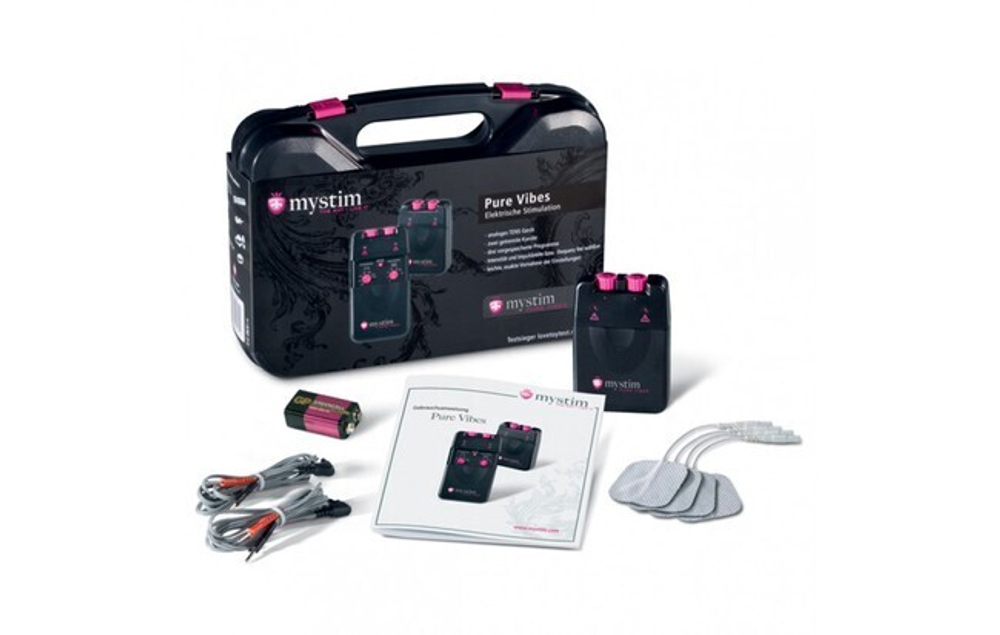 Генератор электрических импульсов Pure Vibes (черный ) (Цвет: черный)