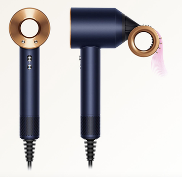 Фен Dyson Supersonic HD15, Синий/Медный + с подарочным чехлом UK